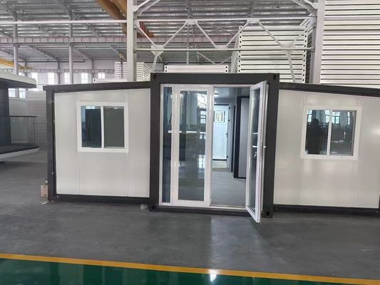 20ft 확장 가능한 Prefab 컨테이너 하우스 산업 디자인 스타일과 고급 생활을위한 흰색 또는 사용자 정의 색상