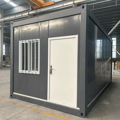 숨쉬는 검은 전문 공급 40ft 쉬운 조립 평면 팩 컨테이너 저장 허리케인 증명 전공 컨테이너 홈