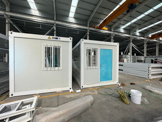40ft 샌드위치 패널 접이식 컨테이너 하우스 전조 하우스 접이식 컨테이너 하우스