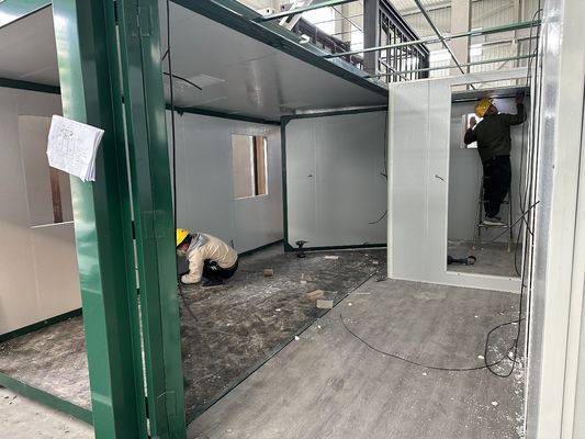 설치 유연 한 집 미니 하우스 컨테이너 에너지 효율을위한 집