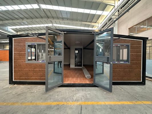 아웃도어 친화적 고품질 40ft Prefab 접는 컨테이너 하우스 아파트 현대 디자인 스타일