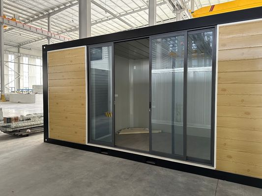 20ft Prefab 가정은 낮은 탄소 에너지 절약 모듈 컨테이너 하우스와 빠른 설치 장점 샌드위치 패널