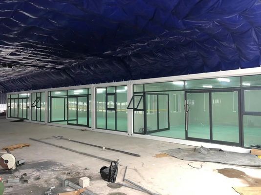흰색 또는 맞춤형 색상 컨테이너 하우스 프리팩 하우스 컨테이너 20FT / 40FT 맞춤형