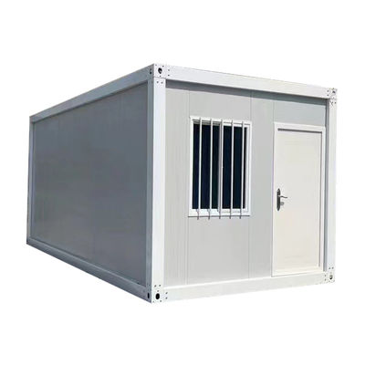 사전 제조 된 고급 휴대가 가능한 컨테이너 하우스 20FT / 40FT 지붕 상단 지붕 방수
