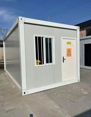 키오스크 기본 두께의 모듈식 분리 가능한 컨테이너 하우스를 쉽게 조립합니다.