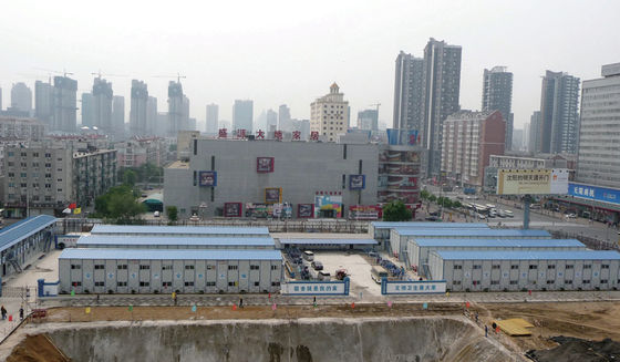 터키에서 목재 바닥 화장실과 부엌이있는 프리 팩 하우스 20FT / 40FT 사용자 정의