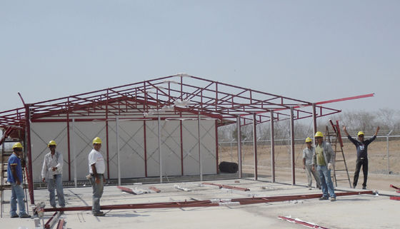 블루 화이트 목재 20ft 40ft Prefab 주택 현대 녹색 빌라 친환경 생활