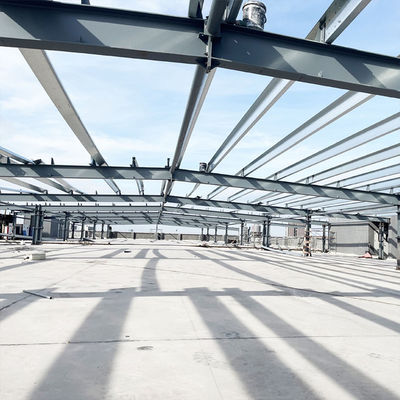 C.Z 모양의 철강 채널 펄린 구조 철강 창고 금속 건물 철강 구조 대형 스프랜 트러스 워크샵