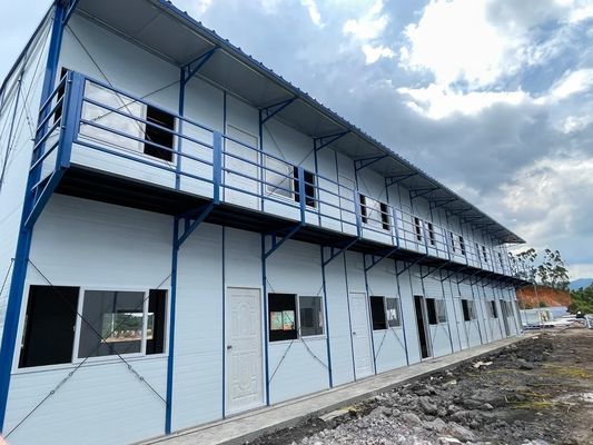 저탄소 전조 조류집 샌드위치 패널 20피트 주택 강철 전조 주택 알루미늄 창문
