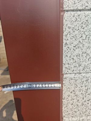 워크샵 창고 건설 사무실 철강 전조 주택 50/75/100mm 파동 샌드위치 패널 벽