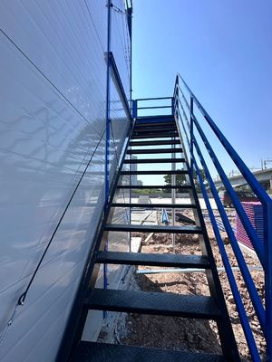 20FT/40FT 맞춤형 전공식 강철 프레임 하우스 워크샵 창고 건설 사무실을 위한 모듈 하우스