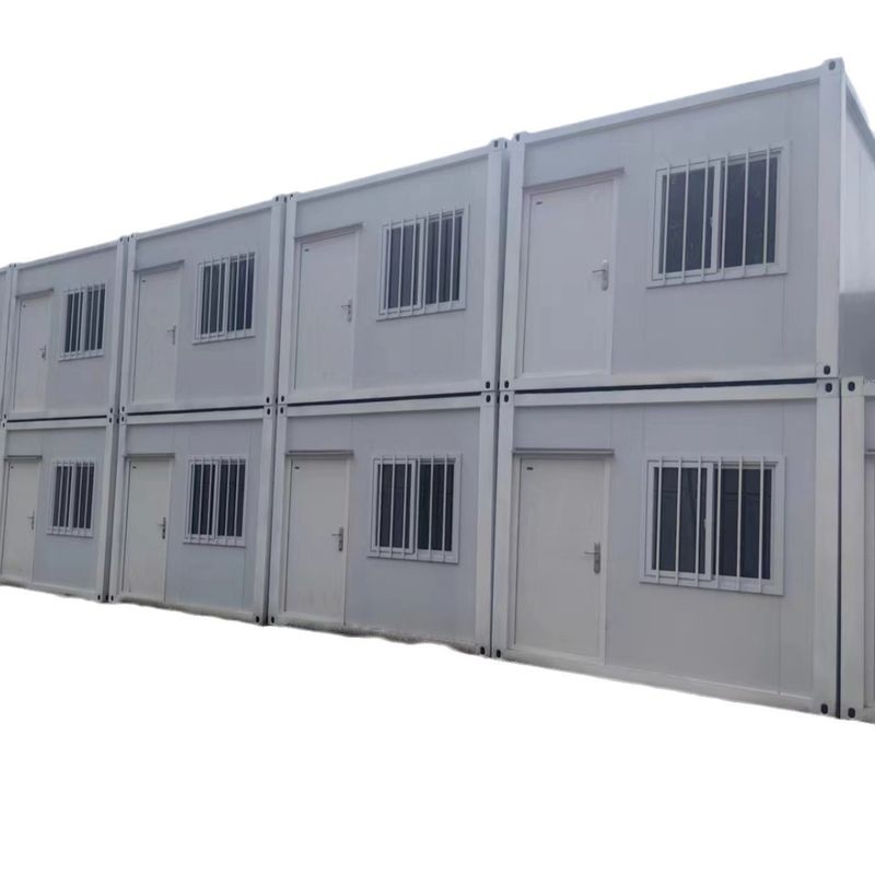 단일 패키지 크기 600X600X300cm 및 컨테이너 하우스 사무실 건물 기숙사 20 40ft 휴대용 캐빈 벙갈로