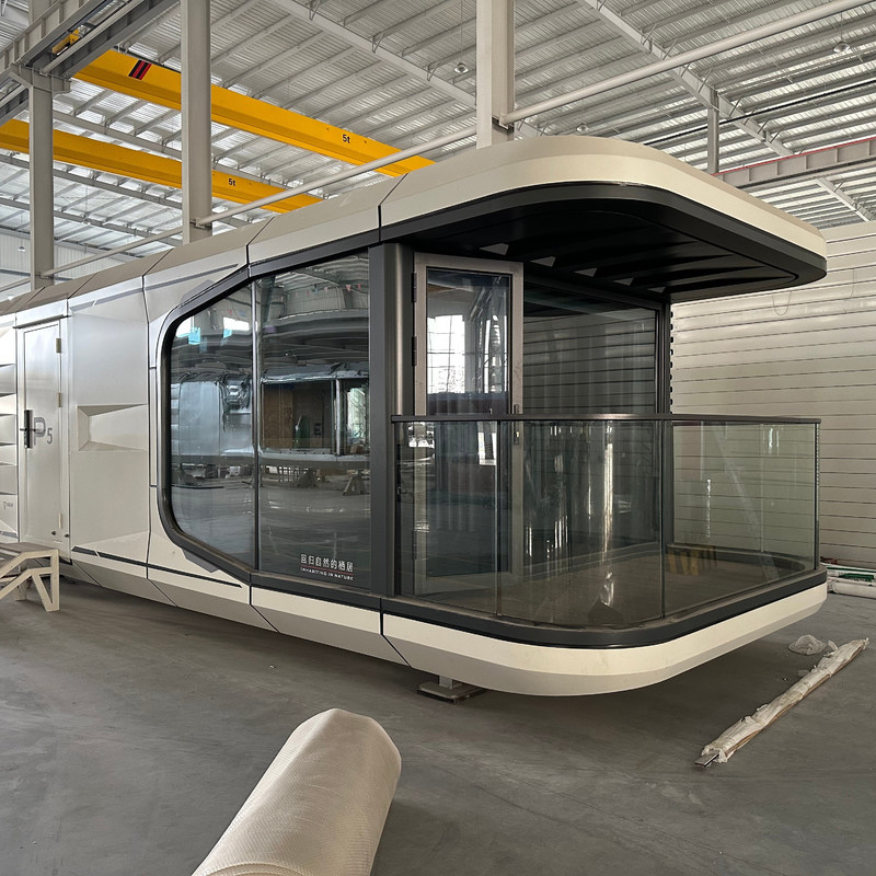 상업용 공간 호텔 맞춤형 인테리어 장식 야외 호텔용 캡슐 하우스