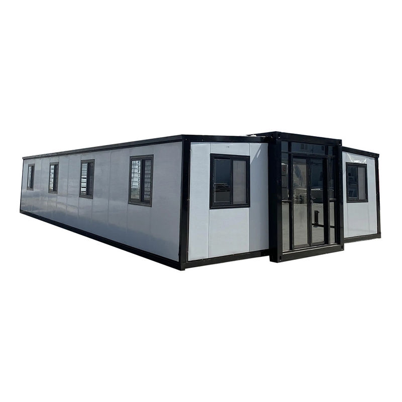 현대 생활용 맞춤형 20FT / 40FT 스틸 고급 샌드위치 패널 확장 가능한 컨테이너 하우스