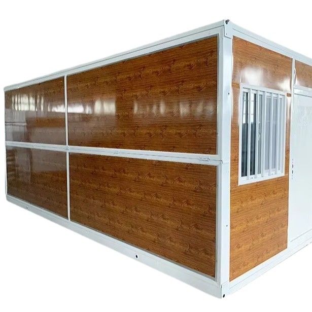 휴대용 접이식 운송 컨테이너 주택 기본 바닥 판 바닥 20ft 전공 접이식 집 겨울용 모바일 건물