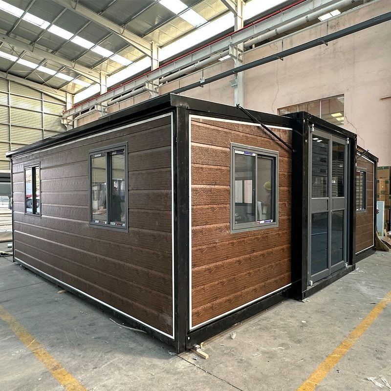 15-30 년 서비스 수명 유연한 조립 설치 및 방화 방수 벽 패널과 함께 20 Ft Prefab 컨테이너 주택
