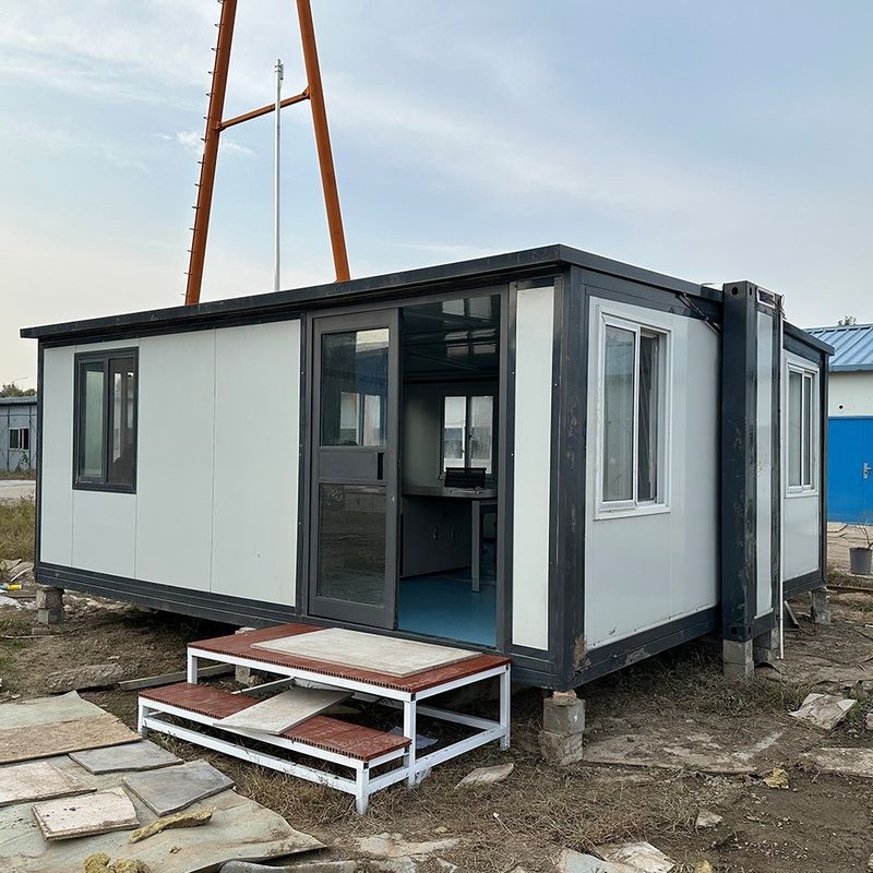 주택 빠른 건설 40 Ft 20 Ft Prefab 현대 이동성 Prefabricated 빌라 휴대성 맞춤형 레이아웃 확장 컨테이너 하우스