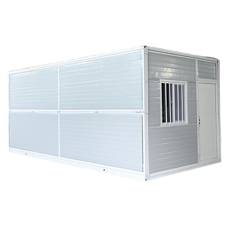 20FT/40FT 맞춤형 모듈형 주택 편안한 열 및 음 절연 저탄소 에너지 절약과 함께 접는 컨테이너