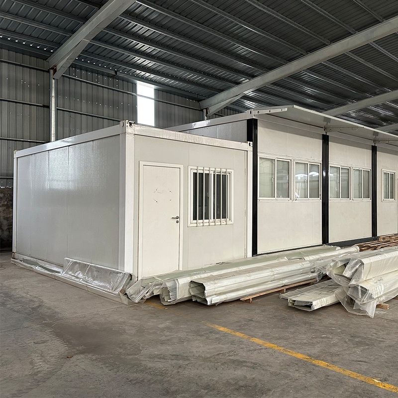 호텔 숙박 솔루션을위한 맞춤형 20FT / 40FT 호텔 프리팩 현대 주택 평면 팩 컨테이너 빌라