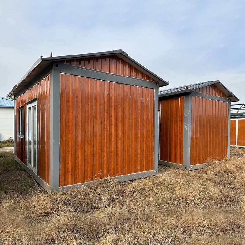 지붕 위 지붕 방수 20FT / 40FT 2 침실용 맞춤형 컨테이너 하우스 평면 포장 보관 생활 준비